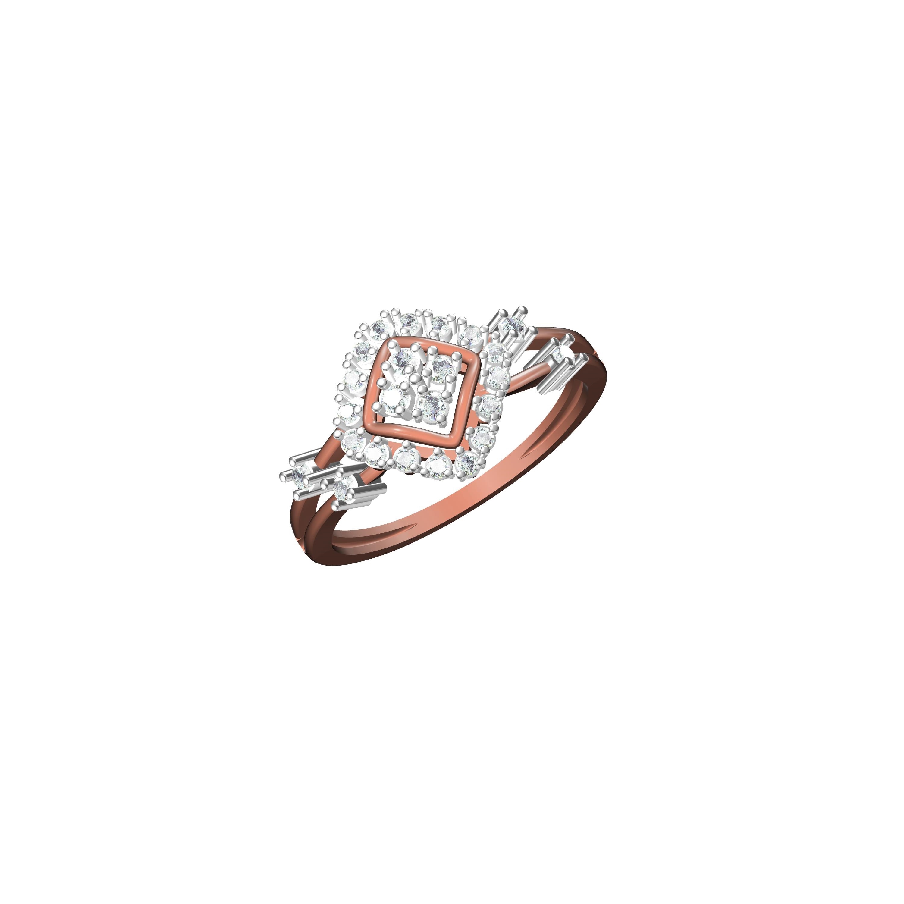 Natural Diamond Designer Ring Manufacturer